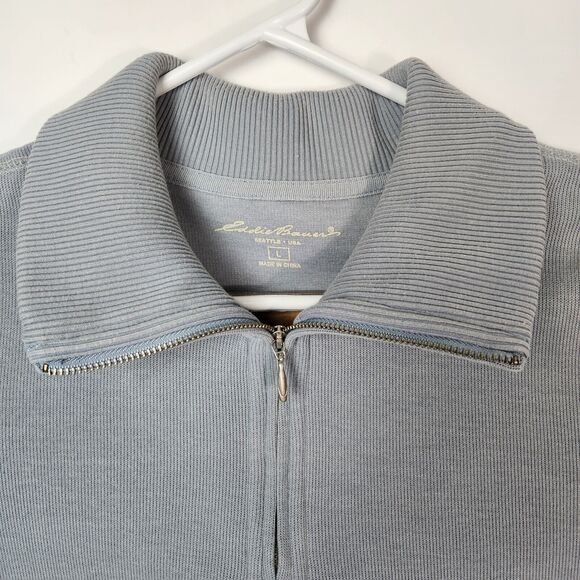 Eddie Bauer Sweater Mens Sz L Preppy Gorpcore Fisherman Outdoors Hiking Rugged - Picture 2 of 14